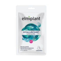Masca servetel Elmiplant Hyaluronic pentru toate tipurile de ten, 20 ml (Farmacia XMED)